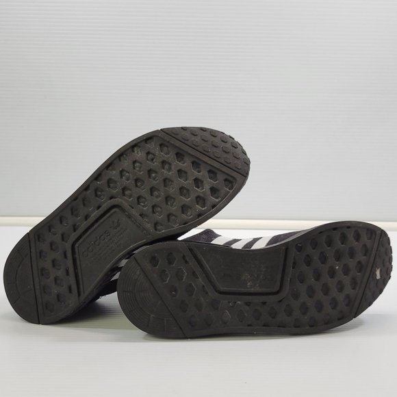 Adidas NMD R1 Originals - Red Japanese Side Print - Black White 2020 Men Size 10 - Picture 12 of 13